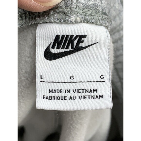 Nike Mens Club Jersey Jogger Pants BV7621-063 Gray Activewear Size Large - Picture 2 of 15